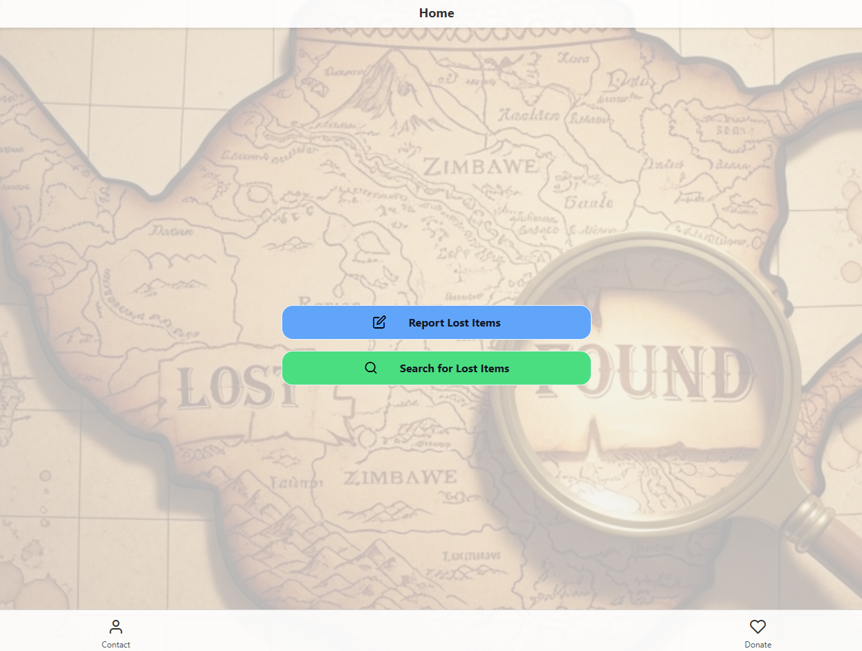 Lost and Found app